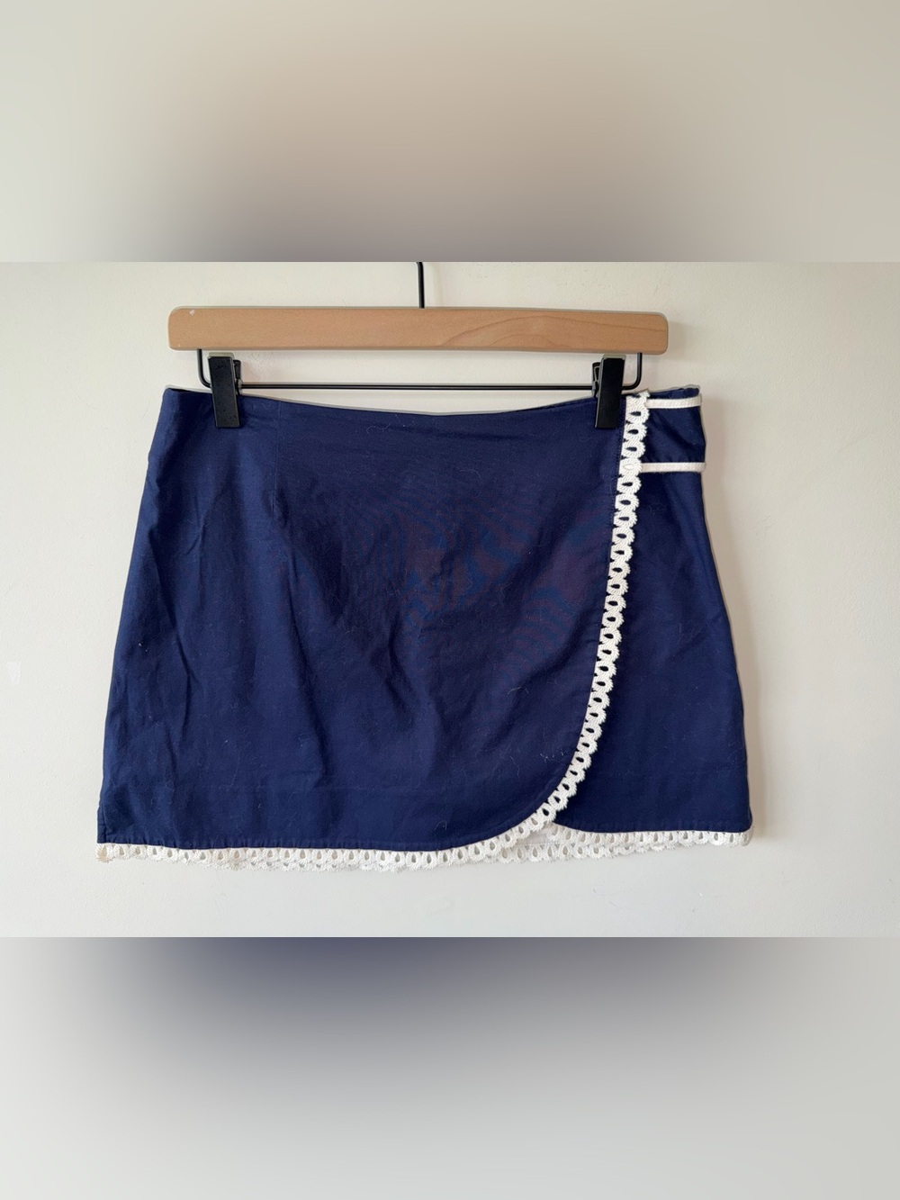 Lilly Pulitzer Izzy Navy Sailor Envelope Skort Cotton